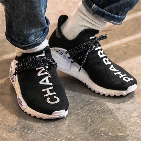 adidas human race nmd pharrell x chanel ebay|Adidas Pharrell williams Human Race NMD Chanel .